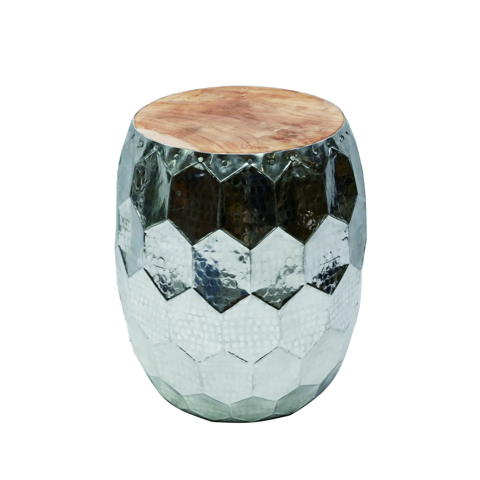 Round Iron Stool by Murakabi Craft