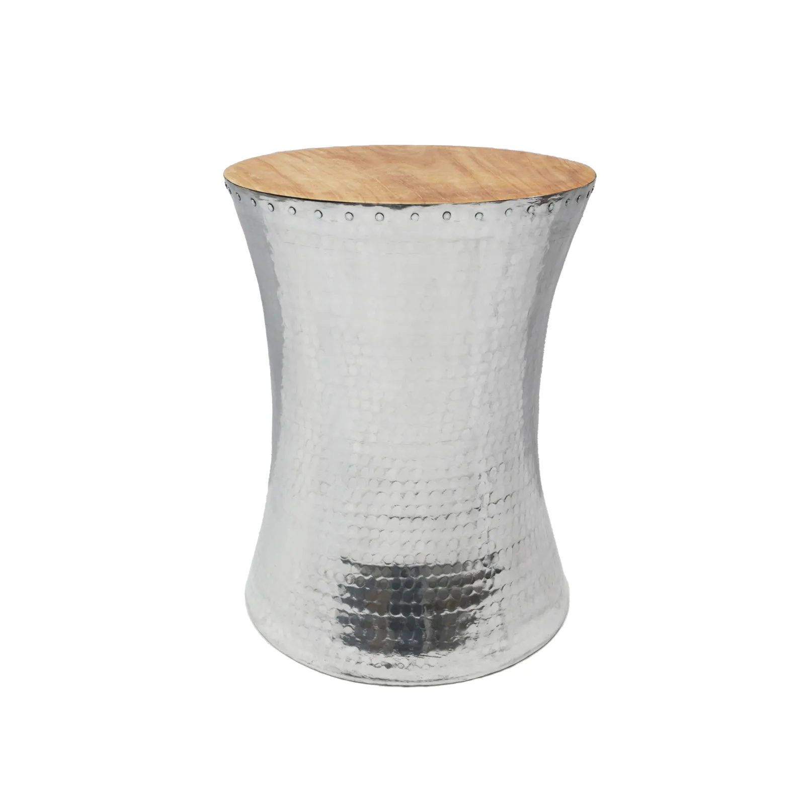 Round Iron Stool by Murakabi Craft