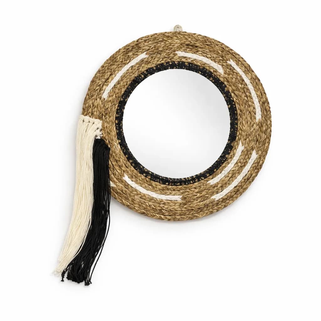 Round Hanging Mirror by Murakabi Craft