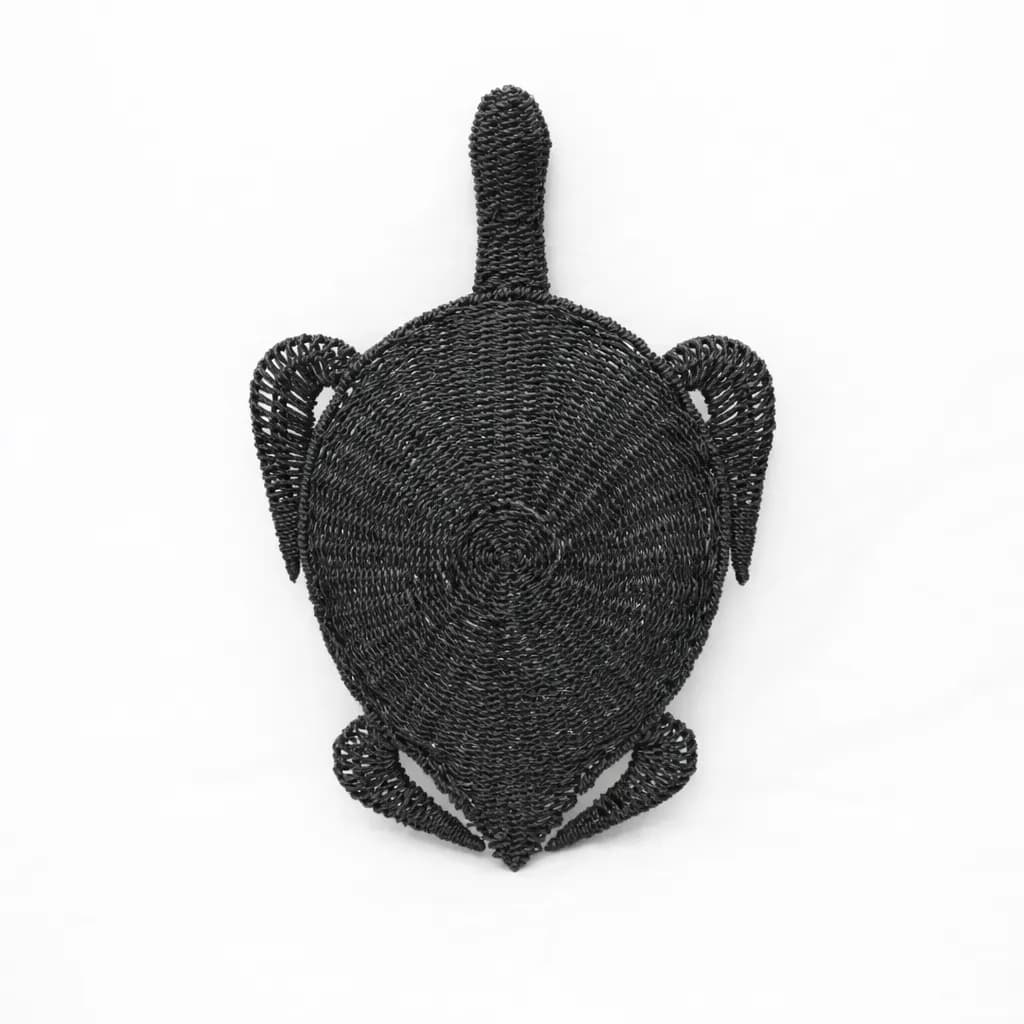 Black Turtle Wall Decor by Murakabi Craft