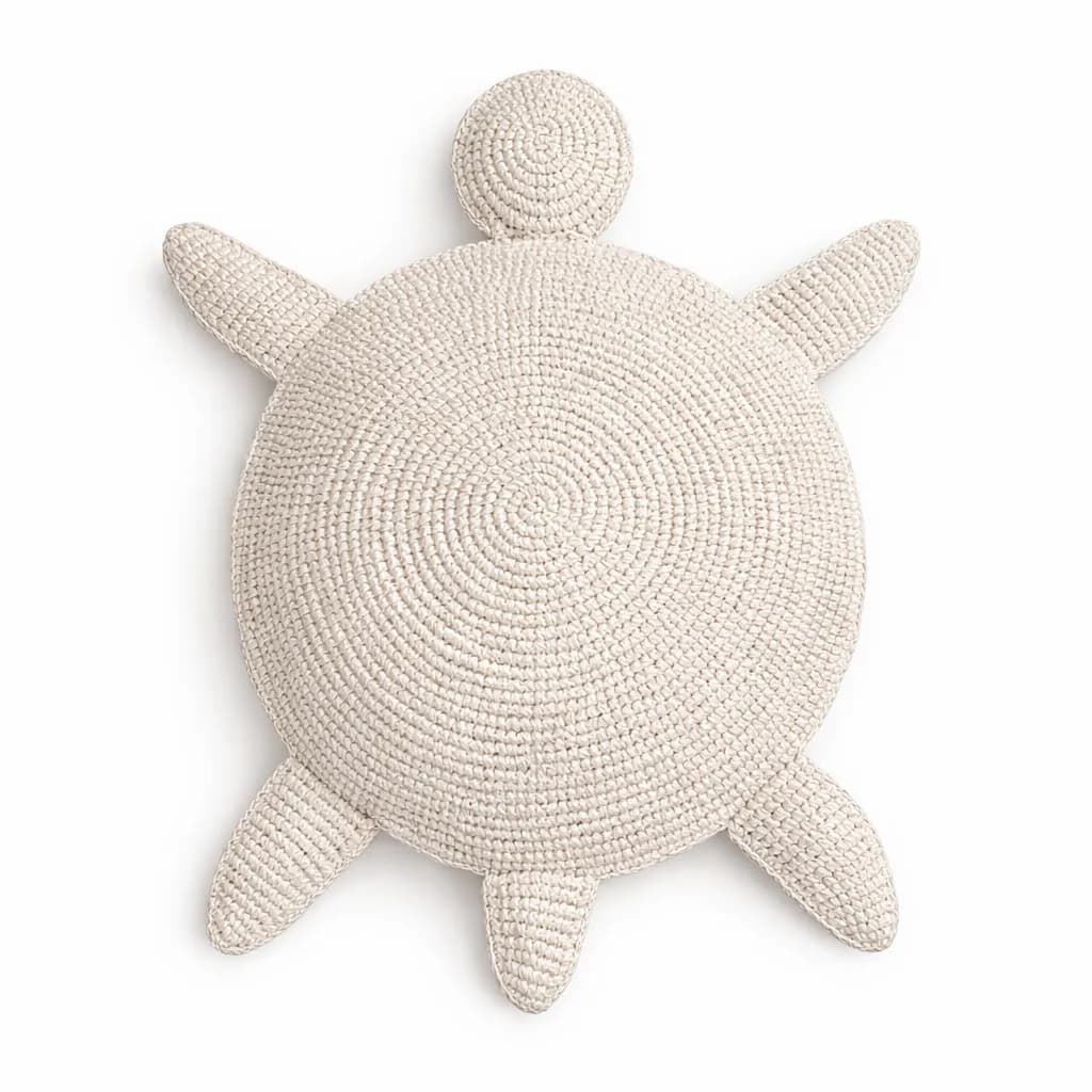 White Turtle Wall Decor by Murakabi Craft