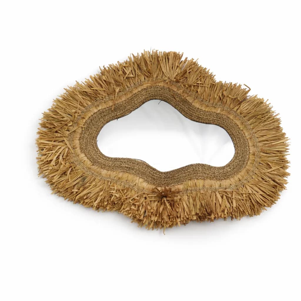 Fringe Mirror by Murakabi Craft