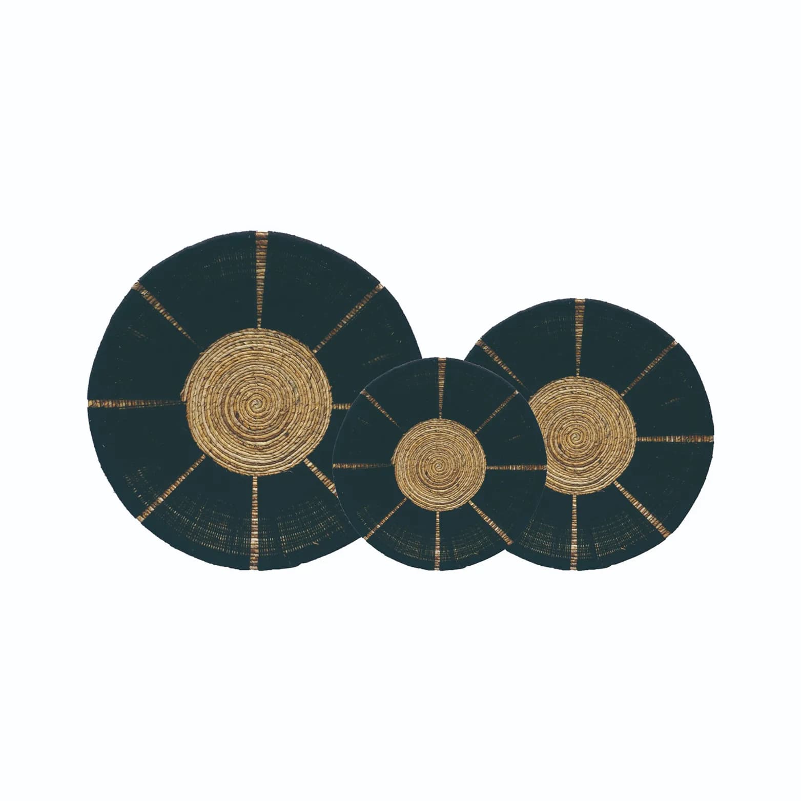 Black Sun Wall Decor by Murakabi Craft